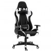 Ігрове Крісло EXTREME PlayMaker Чорно-Біле з Контрастним Дизайном та Ергономікою
