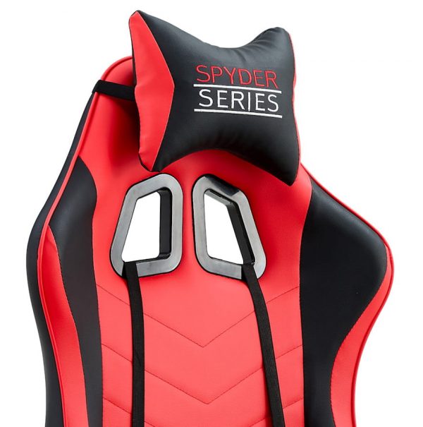 Геймерське Ігрове крісло EXTREME SPYDER червоно-чорне - Зображення 5