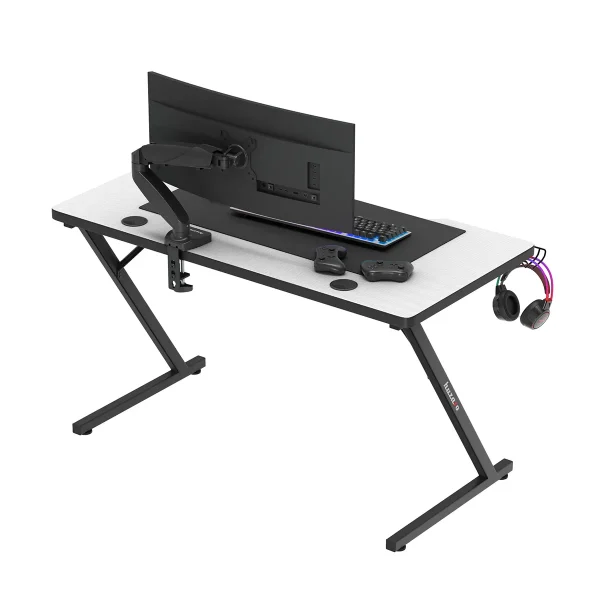 Ігровий стіл Huzaro Hero 2.5 Gaming Table White - Зображення 4