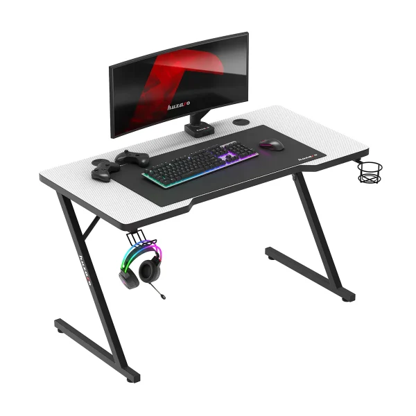 Ігровий стіл Huzaro Hero 2.5 Gaming Table White