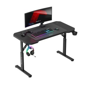 Ігровий Стіл Huzaro Hero 2.6 Black з Накладкою — Практичне Рішення для Організованої Гри