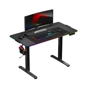 Ігровий Стіл Huzaro Hero 8.2 RGB з Підсвіткою та Електроприводом для Яскравих Гейм-сесій