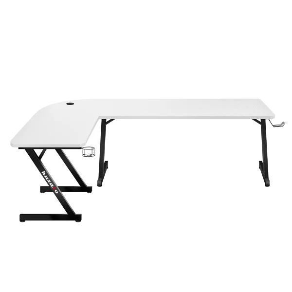 Ігровий стіл Huzaro Hero 7.0 Gaming Table White - Зображення 4