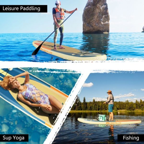 SUP Дошка Costway SP37428-L 335см — Стабільність, Швидкість і Комфорт на Кожній Хвилі - Зображення 5