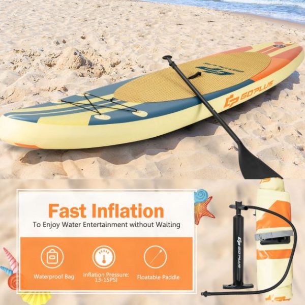 SUP Дошка Costway SP37428-L 335см — Стабільність, Швидкість і Комфорт на Кожній Хвилі - Зображення 4