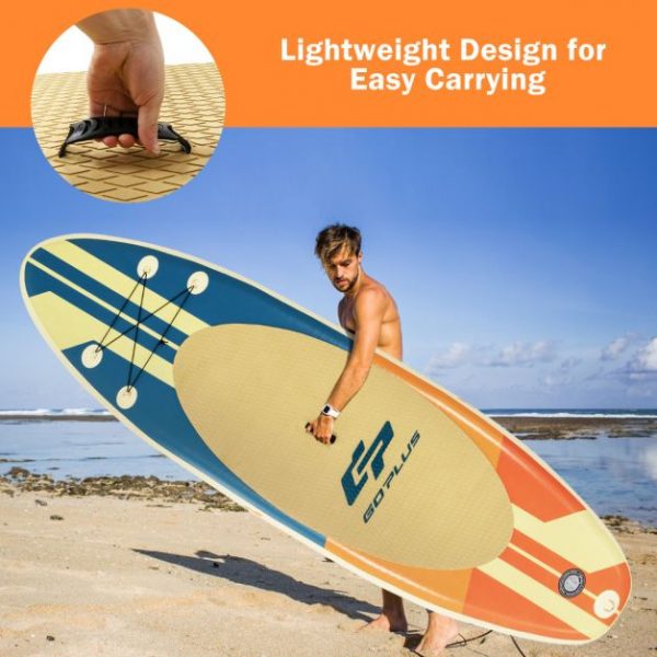 SUP Дошка Costway SP37428-L 335см — Стабільність, Швидкість і Комфорт на Кожній Хвилі - Зображення 7