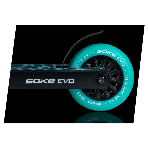 Трюковий самокат SOKE EVO чорного кольору - Зображення 3