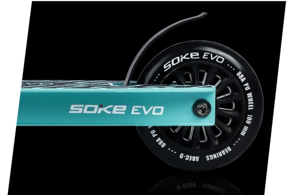 Світло-Блакитний Трюковий Самокат SOKE EVO — Стильна Геометрія та Легкість Маневрування - Зображення 3