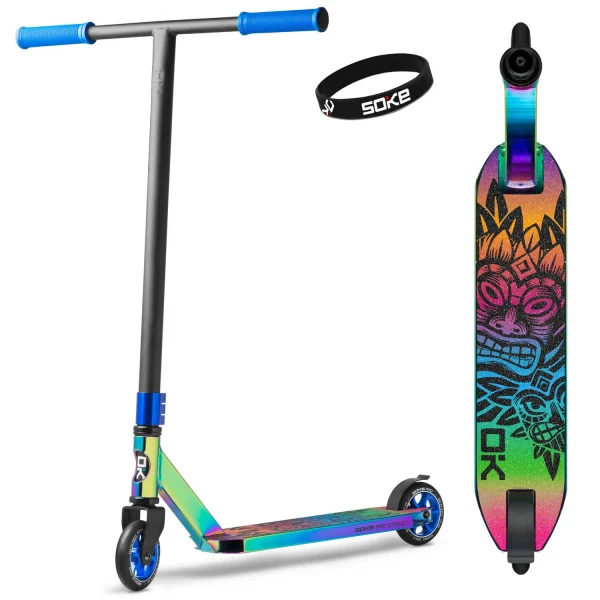 Трюковий самокат Street Rainbow SOKE PRO