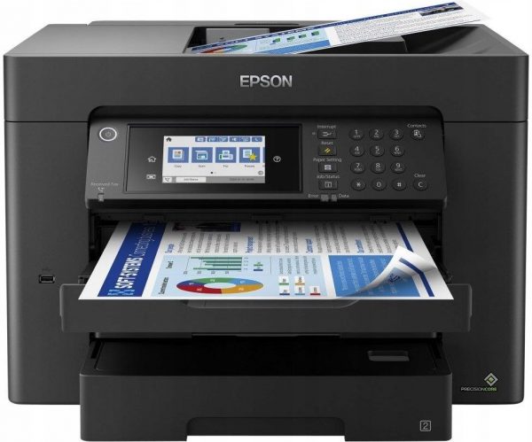 Принтер для друку вдома та офісі БФП Epson WorkForce WF-7840DTWF (C11CH67402)