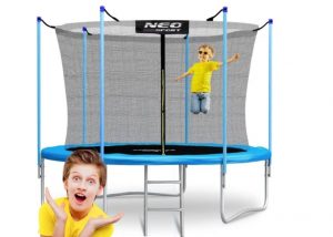 Батут Neo-Sport 10FT 312 см (NS-10W181) із Внутрішньою Сіткою та Драбинкою — Оптимальний Вибір для Дитячого Відпочинку