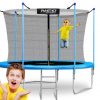 Батут з внутрішньою сіткою та драбиною Neo-Sport 10 футів (312 см) NS-10W181
