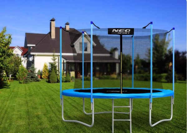 Батут Neo-Sport 10ft (312 см) NS-10W181 з Внутрішньою Сіткою та Драбинкою - Відмінний Вибір для Дітей - Зображення 2