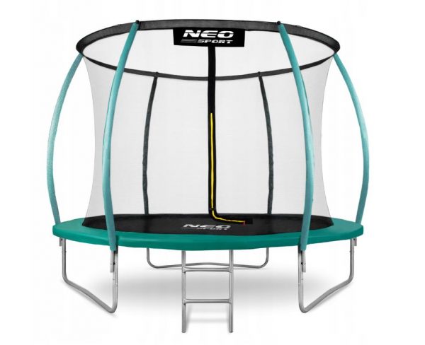 Батут з внутрішньою сіткою + драбинка Neo-Sport Premium 312 см (NS-10C181) - Зображення 2