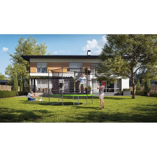 Zipro Jump Pro 10 FT (312 см) — Батут з Внутрішньою Сіткою для Безпечних Сімейних Розваг - Зображення 2