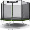 Батут Zipro Jump PRO 8FT 252 см із Зовнішньою Сіткою та Драбинкою — Надійний Вибір для Активного Відпочинку