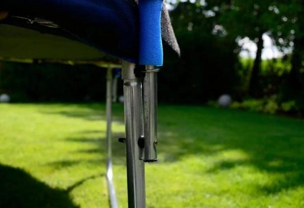 Дитячий садовий Батут із захисною сіткою + драбинка FunFit 374 см - Зображення 4