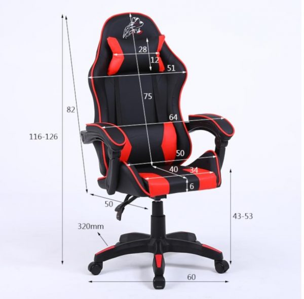 Геймерське Ігрове крісло Velaco ZING-B-BL - Зображення 13