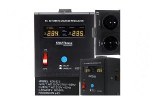 Стабілізатор Напруги Kraft&Dele KD1925 1000W — Компактне Рішення для Захисту Вашої Техніки