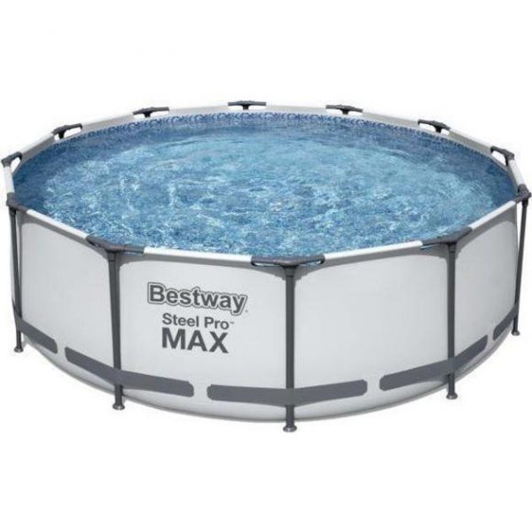 Bestway Steel Pro Max 56418 366×100 см — Каркасний Басейн з Фільтром та Драбиною для Глибокого Купання - Зображення 3