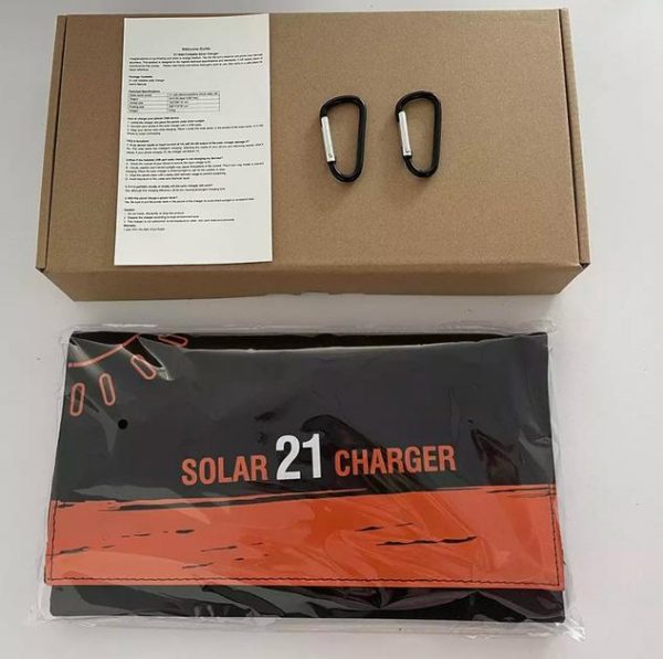 Портативна Сонячна Панель 21 Вт з USB - Екологічне Живлення - Зображення 6