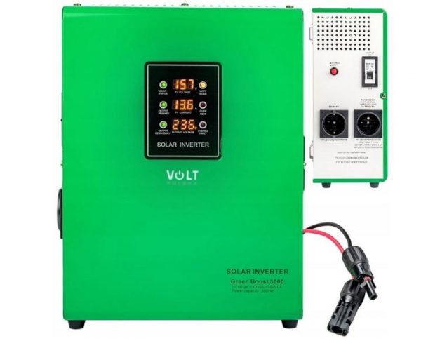 Сонячний Інвертор Volt Polska Green Boost MPPT-3000 Енергоефективний 120-350VDC - Зображення 3