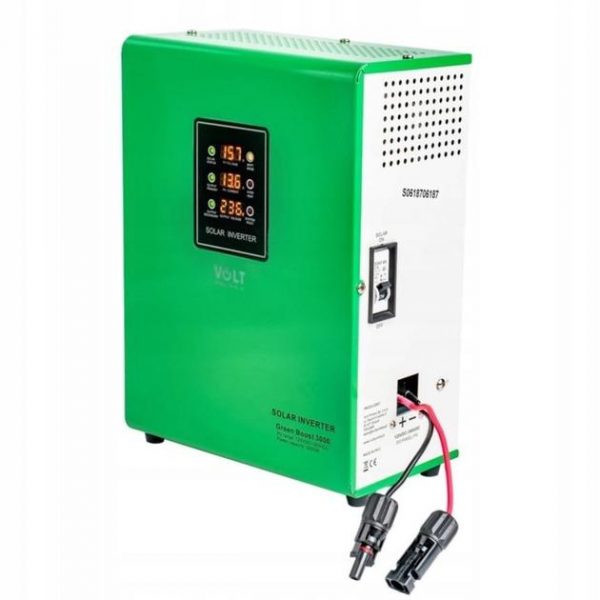 Сонячний Інвертор Volt Polska Green Boost MPPT-3000 Енергоефективний 120-350VDC - Зображення 4
