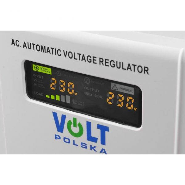 Стабілізатор Напруги Volt Polska AVR 3000VA (8–11%) — Стабільна Робота Вашого Електрообладнання - Зображення 3