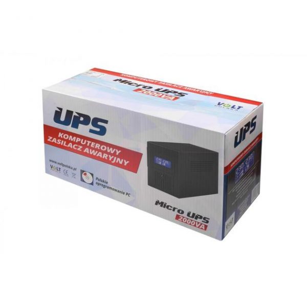 Джерело Безперебійного Живлення VP MicroUPS 2000VA/1200W 2*9Ah - Надійний Захист для Ваших Приладів - Зображення 7