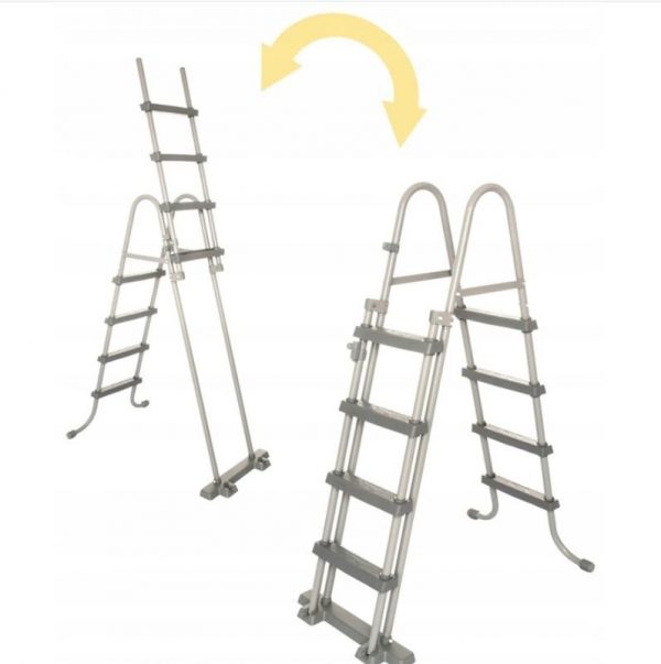 Міцний і зручний Каркасний Басейн для розваг BESTWAY 56418 Steel PRO-MAX 366x100 см - Зображення 6
