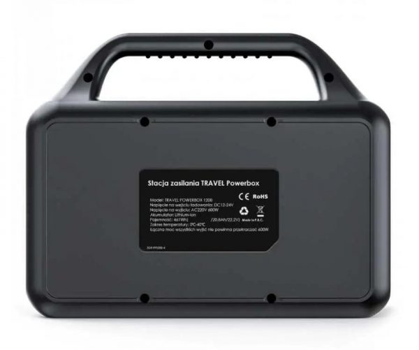 Мобільна Електростанція VOLT Polska Travel Powerbox Opti 1200 600W для Енергії Скрізь - Зображення 4