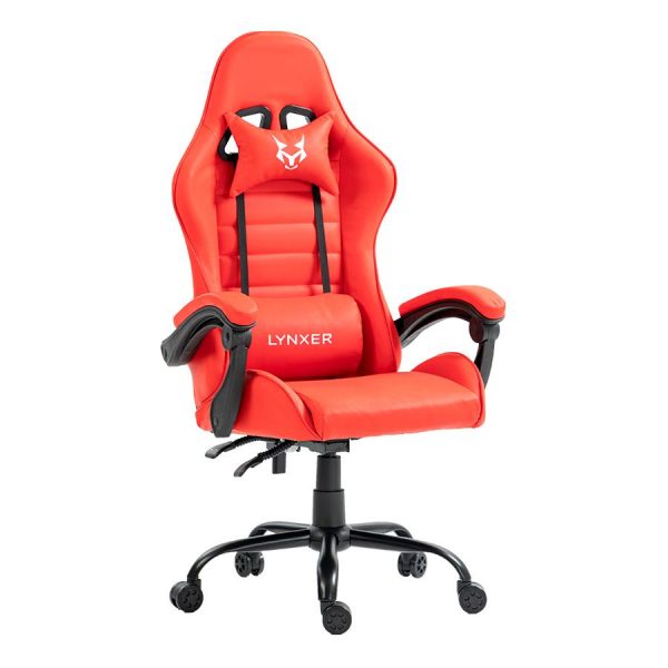 Зручне і Cтильне Офісне крісло для роботи та ігор Lynxer Gamer Studio