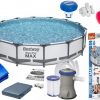 Каркасний Басейн BESTWAY 56416 PRO-MAX 366x76 см