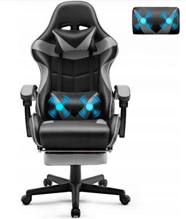Геймерське Ігрове крісло MatMay GAMING з підставкою для ніг - Зображення 2