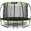 Батут з внутрішньою сіткою для безпечних стрибків Neo-Sport Premium 374 см