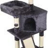 П’ятирівнева Кігтеточка з Лежанкою та Ящиком для Котів Комфорт і Розваги