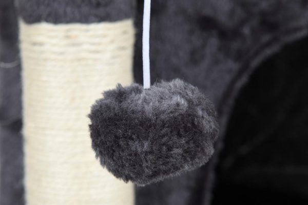 П’ятирівнева Кігтеточка з Лежанкою та Ящиком для Котів Комфорт і Розваги - Зображення 8
