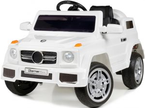 Дитячий Акумуляторний Автомобіль HL1058 Білий для Веселих Розваг