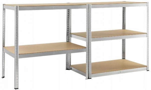 Металевий Складський Стелаж 180x90x30 см - Міцний та Функціональний - Зображення 7