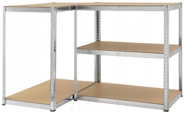 Металевий Складський Стелаж 180x90x30 см - Міцний та Функціональний - Зображення 6