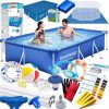 Каркасний прямокутний Басейн для всієї родини BESTWAY 300х201 см 19 в 1