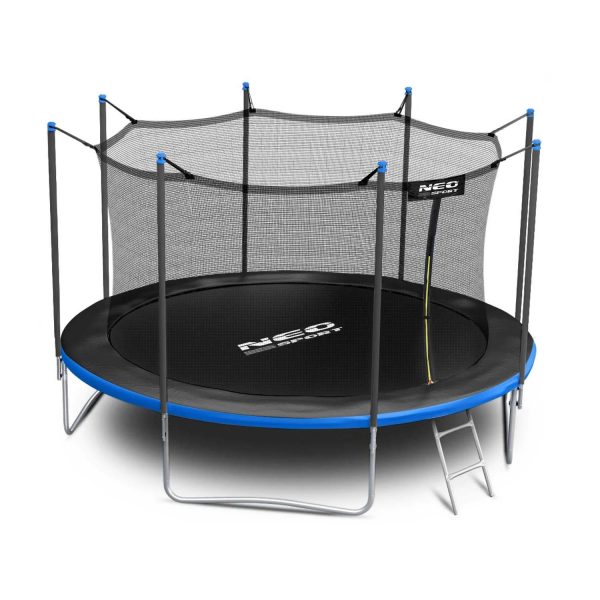 Батут з Внутрішньою Сіткою та Драбиною Neo-Sport 12FT 374 см - Безпечні Розваги для Всієї Родини - Зображення 2