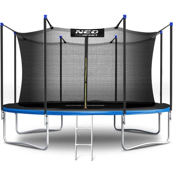 Батут з Внутрішньою Сіткою та Драбиною Neo-Sport 12FT 374 см - Безпечні Розваги для Всієї Родини - Зображення 6