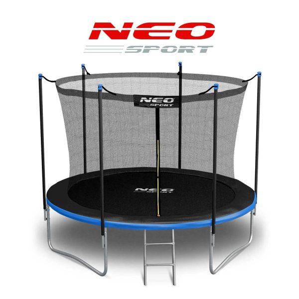 Батут з Внутрішньою Сіткою та Драбиною Neo-Sport 10 FT (312 см) - Безпечні Розваги для Дітей - Зображення 5