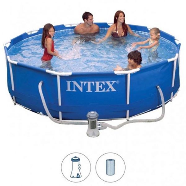 Каркасний Басейн з наметом і фільтруючим насосом Intex 305x76 см 28202 - Зображення 3