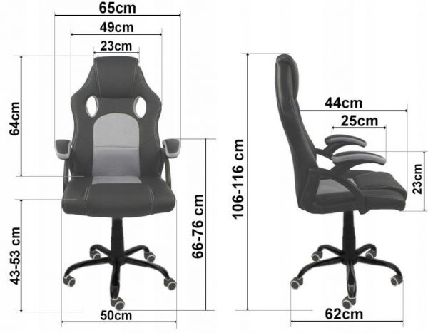 Геймерське Ігрове крісло Lugano CARRERA M ORANGE FABRIC - Зображення 13