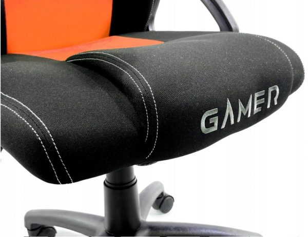 Геймерське Ігрове крісло Lugano CARRERA M ORANGE FABRIC - Зображення 9