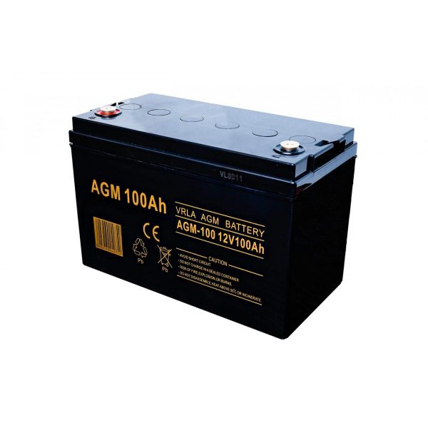 Акумулятор Volt Polska AGM 12V 100Ah VRLA - Надійне Енергозабезпечення