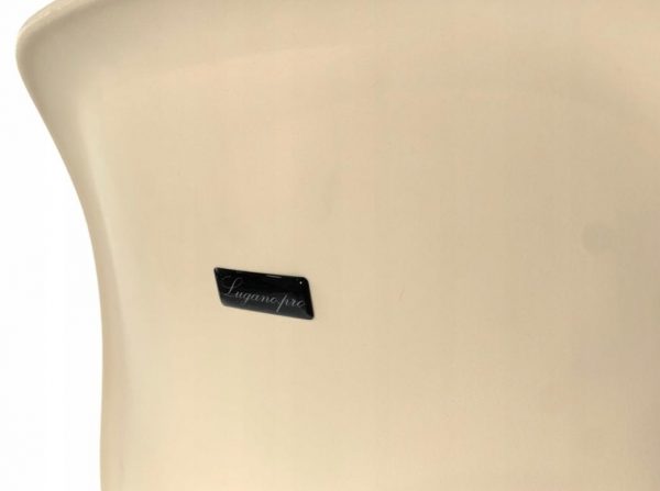 Скандинавське Крісло LUGANO IMPERIA BEIGE BLACK LEGS - Стильний і Комфортний Вибір для Вашого Інтер'єру - Зображення 5
