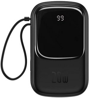 Power Bank Baseus Qpow 20000 mAh 20W Black PPQD-20IX — Мобільне Зарядження з Високою Потужністю